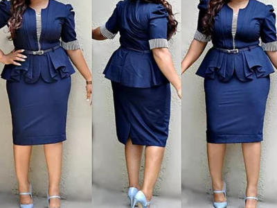Classy corporate ladies gown