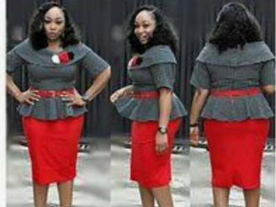 Classy corporate ladies gown