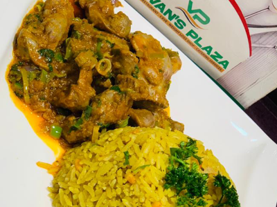 Gizzard sauce/fries/fried rice