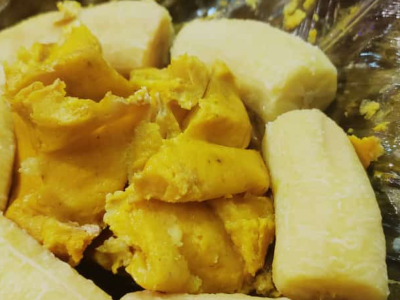 Koki beans/Ripe plantain