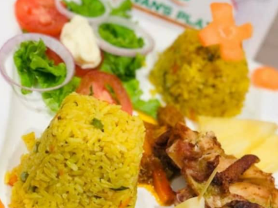 Fried rice/chicken