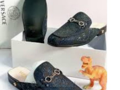 Quality men leather slippers