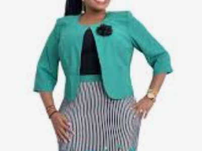 Female elegant Corporate wear 2 pcs outfits