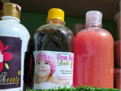 Glow baby bath gel