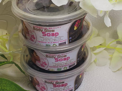 Awesome beauty body glow soap