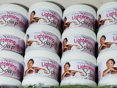 Awesome beauty lightening soap