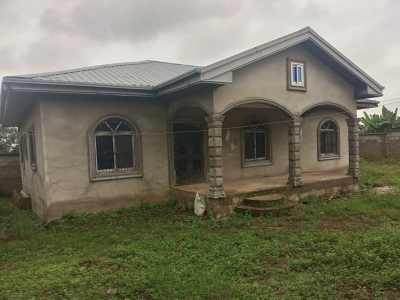 80% Done Bungalow at Bulu beside Deaf and Dump School for sale .