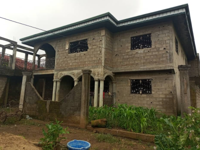 Uncompleted Duplex for sale at mile 16 Buea.