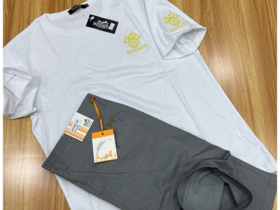 Culotte kaki + T -shirt