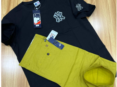 Culotte kaki + T -shirt