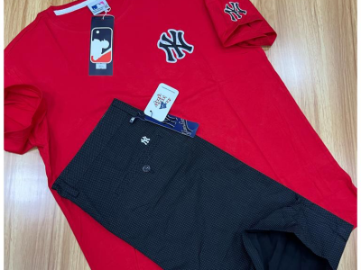 Culotte kaki + T -shirt