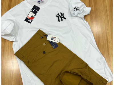Culotte kaki + T -shirt
