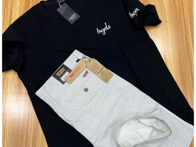 Culotte kaki + T -shirt