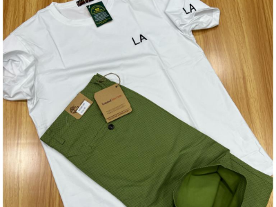 Culotte kaki + T -shirt