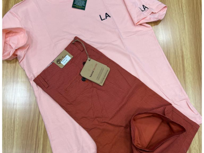 Culotte kaki + T -shirt