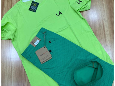 Culotte kaki + T -shirt