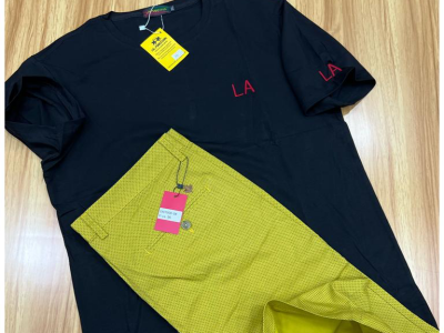 Culotte kaki + T -shirt