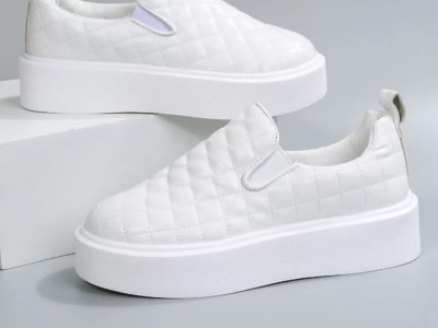 White Leather Tennis