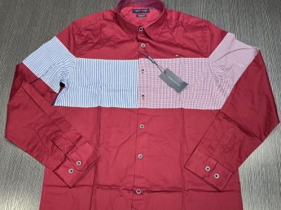 Red long sleeve shirt