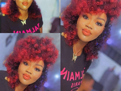 Afro band wig