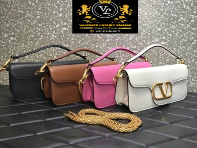 Female designer handbag