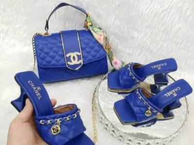 Handbag with slippers (Set)