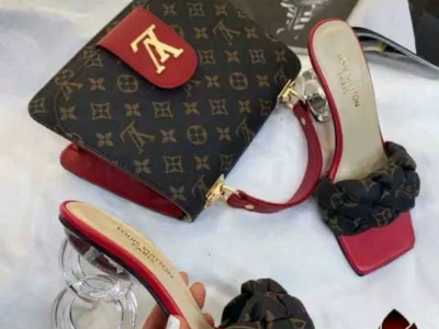 Handbag with slippers (Set)