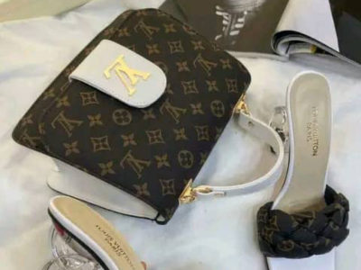 Handbag with Slippers ( Set)