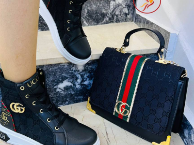 Handbag with Tennis shoes ( Set)