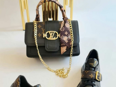 Handbag with Tennis shoes ( Set)