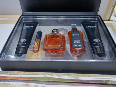 Carriotta Set ( High quality Perfume, body spray ,bathing gel and body lotion)
