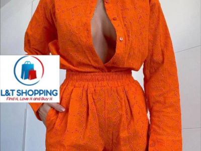 Two piece set ( shirt & shorts )
