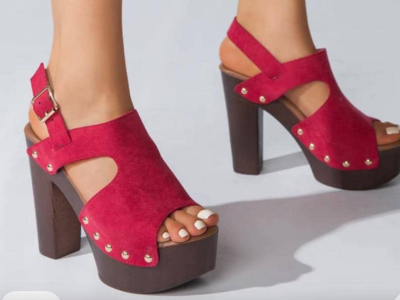 High heel sandals