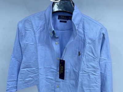 Sky blue long sleeve shirt