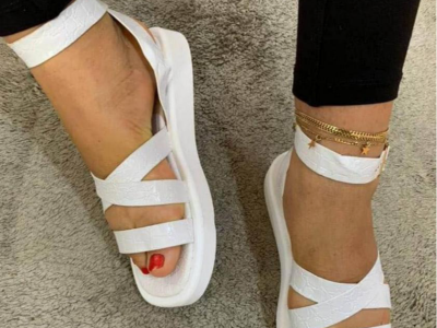 Female designer sandals