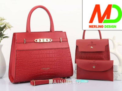 Female designer handbag