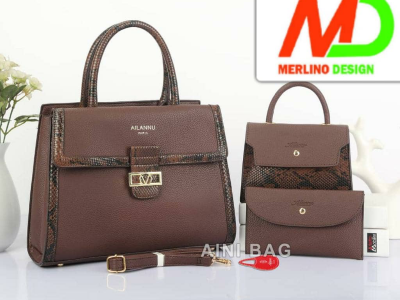 Female designer handbag