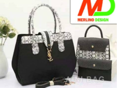Black YVES SAINT LAURENT handbag