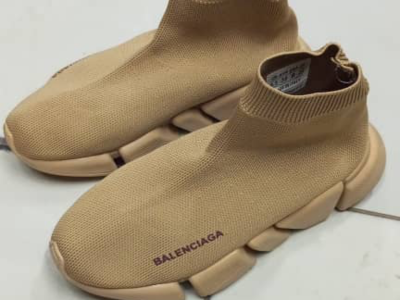 Brown Balenciaga sneakers