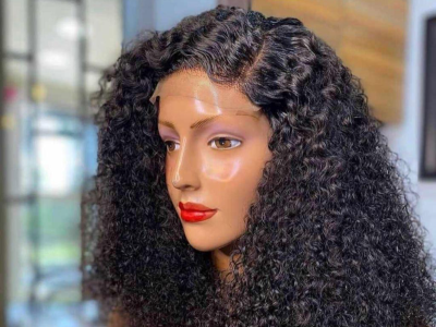 Curly human hair ..with T frontals