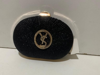 Round Black Female Wallet