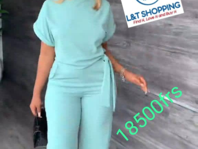 Two piece ( Blouse with Trousers)