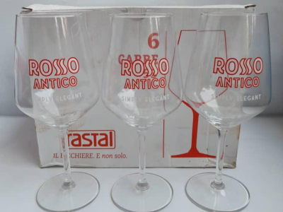 6 Wine Glasses