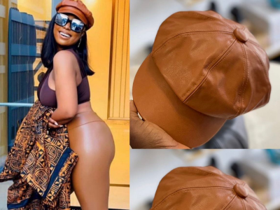 Leather Face Cap