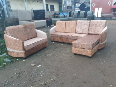 06 Seats Laether couch