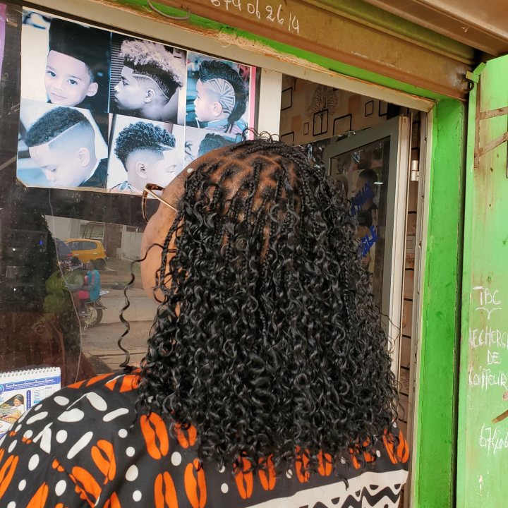 short boho braids  mesh inclusive