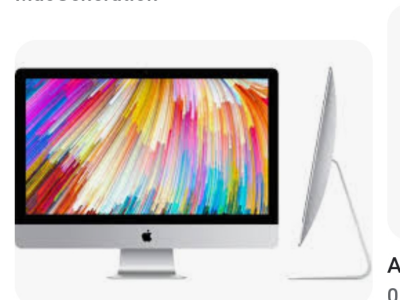 Apple IMac Retina(27 pouce ) 2017