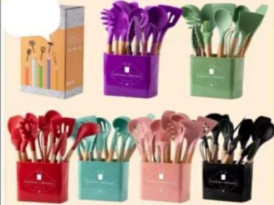Silicon cooking Spoons