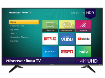 Hisense Hisense 58" Class 4K UHD LED Smart TV HDR