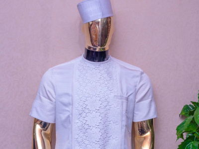Complete white senator(kaftan) Dress